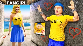 Jeffy Was KIDNAPPED By A CRAZY FAN GIRL in GTA 5!