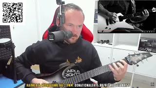 Fredguitarist смотрит свежую РУБКУ Хэтфилда / Хэтфилд играет Master Of Puppets