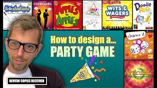 How to design a PARTY game *Board Game Design*