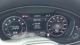 Audi A4 2.0 tfsi quattro 252 KM, 2017 100-200km/h