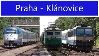 Vlaky Praha-Klánovice (před rekonstrukcí) - 19. a 24.7.2013 / Czech Trains Praha-Klánovice