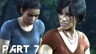 UNCHARTED THE LOST LEGACY Walkthrough Gameplay Part 7 - Elephant (PS4 Pro)