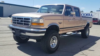 WWW.DIESEL-DEALS.COM *OVER $15K IN XTRA'S* 1996 FORD F250 CREW SHORTBED 4X4 7.3 POWERSTROKE DIESEL