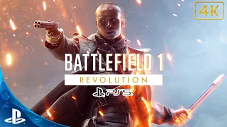 Battlefield 1.Revolution.Прохождение Сюжета.Ничто не Предначертано.Скрытся у всех на Глазах.PS5.4K.