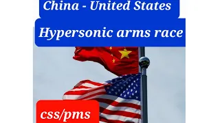 Hypersonic arms race between China and the United States. #uschina #uschinatension #uschinarelations