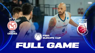 CSM CSU Oradea v Brose Bamberg | Full Basketball Game | FIBA Europe Cup 2022-23