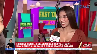 Herlene Budol, sumabak sa Fast Talk With Boy Abunda; sasali pa rin sa isang pageant | UB