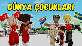 DÜNYA ÇOCUKLARIYLA 23 NİSAN KUTLAMASI❤️AYŞEM ECE ARI💥ARIGİLLER🐝ROBLOX BROOKHAVEN🏡RP