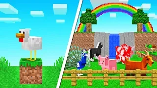 Minecraft BUILD The Most ELITE MODDED FARM! (new mobs)