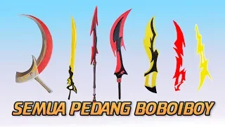 Semua Pedang BOBOIBOY! (Supra, Halilintar, Petir, Solar, etc) Boboiboy Galaxy Musim 2 Update