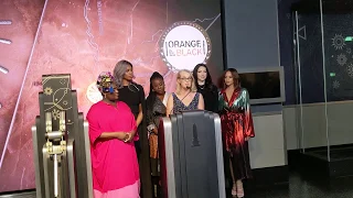 Poussey Washington Fund Lighting Ceremony w/ the cast of Orange is the New Black