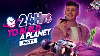 24HRS TO BUILD A PLANET (with AdambYT) - Part 1​