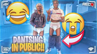 Diaper prank in public 😂😂👀🔥🔥 and this happened BAY AREA EDITION