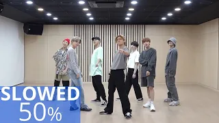 BTS - DYNAMITE Dance Practice [MIRRORED + 50% SLOWED]