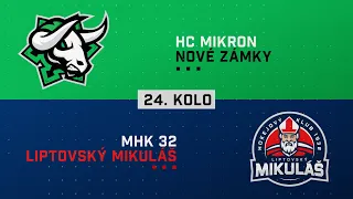 24.kolo HC Nové Zámky - MHK 32 Liptovský Mikuláš  HIGHLIGHTS