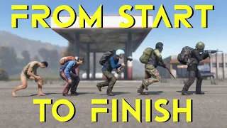 From Start to Finish - How I Took a Group of Noobs on an Official DayZ Journey