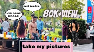 Asking girls to take my pictures 😍|| keshav||