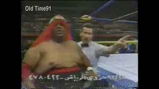 ميك فولي وعبدالله الجزار و كيفن ناش في WCW ! - فيديو حزوى 1992 📼