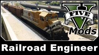 GTAV Mod Spotlight - Railroad Engineer