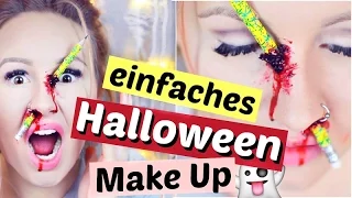 HALLOWEEN MAKE UP 💉😱 Stift in Nase | ViktoriaSarina