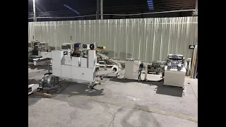 Automatic handkerchief tissue pocket tissue paper machine production line