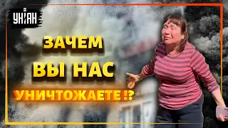 Женщина из Славянска после ракетных обстрелов города обратилась к «братскому народу»