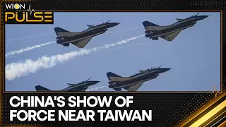 China-Taiwan tensions: Thirteen Chinese aircraft cross median line of Taiwan strait | WION Pulse