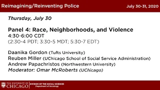 Panel 4: Race, Neighborhoods, and Violence