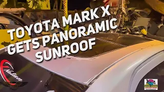 Toyota Mark X gets CUSTOM PANORAMIC Sunroof || Goose Garage || 4k