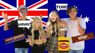 Trying AUSTRALIAN Foods For The First Time?!? **Ft. Coco Quinn**