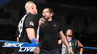 John Cena, Dean Ambrose und AJ Styles kollidieren: SmackDown LIVE, 4. Oktober 2016