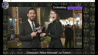 Entrevistadora não reconhece Mike Shinoda do Linkin Park - estreia de Arcane [2021]