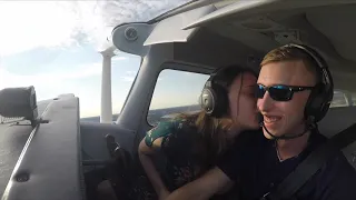 BEST AIRPLANE PROPOSAL EVER!!