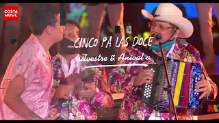 cinco pa las doce silvestre dangond y Aníbal Velasquez