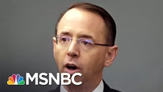 Sources: Deputy Attorney General Rod Rosenstein Is Prepared To Be Fired  | MSNBC