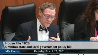House State and Local Government Finance and Policy Committee 3/23/23