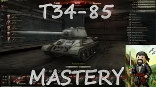 World of Tanks T34-85 Mastery Game