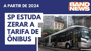 Prefeitura de SP estuda zerar a tarifa de ônibus em 2024