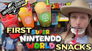 First Super Nintendo World Snacks Review at USH
