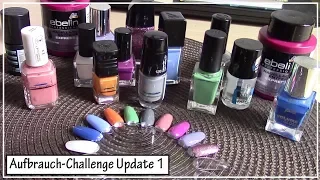 Aufbrauch-Challenge meiner Nagellacke || 1. Update  💅