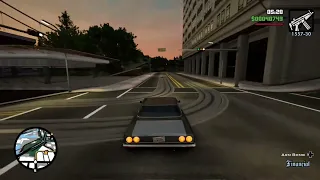 GTA San Andreas body under car