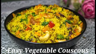 How to Make Delicious Vegetable Couscous //  Leckerer Gemüse-Couscous