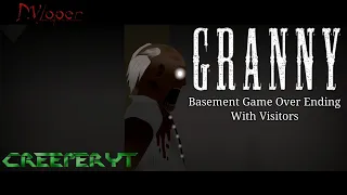 (GRANNY CHAPTER 1/RECAPTURED) Basement Game Over Ending With Visitors