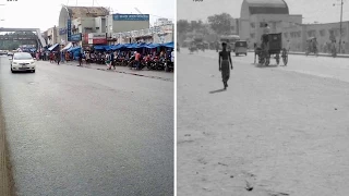 Dhaka :: Then and now [Vol 1] :: Historical Photographs vs today