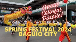 Baguio City's Grand Colorful Parade 2024 Up-Close! Panagbenga 2024