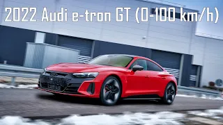2022 Audi e-tron GT 0-100 km/h
