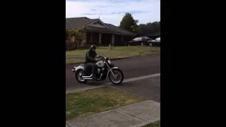 My Honda VT750s w/Vance & Hines