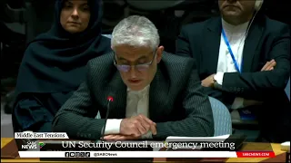 Middle East Tensions | UN Security Council emergency meeting