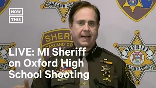 Michigan Sheriff Gives Update on High School Shooting | LIVE