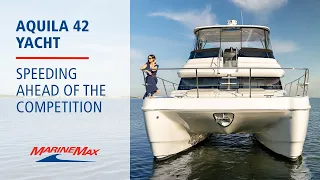 The Most Versatile Power Catamaran | Aquila 42 Yacht Power Catamaran